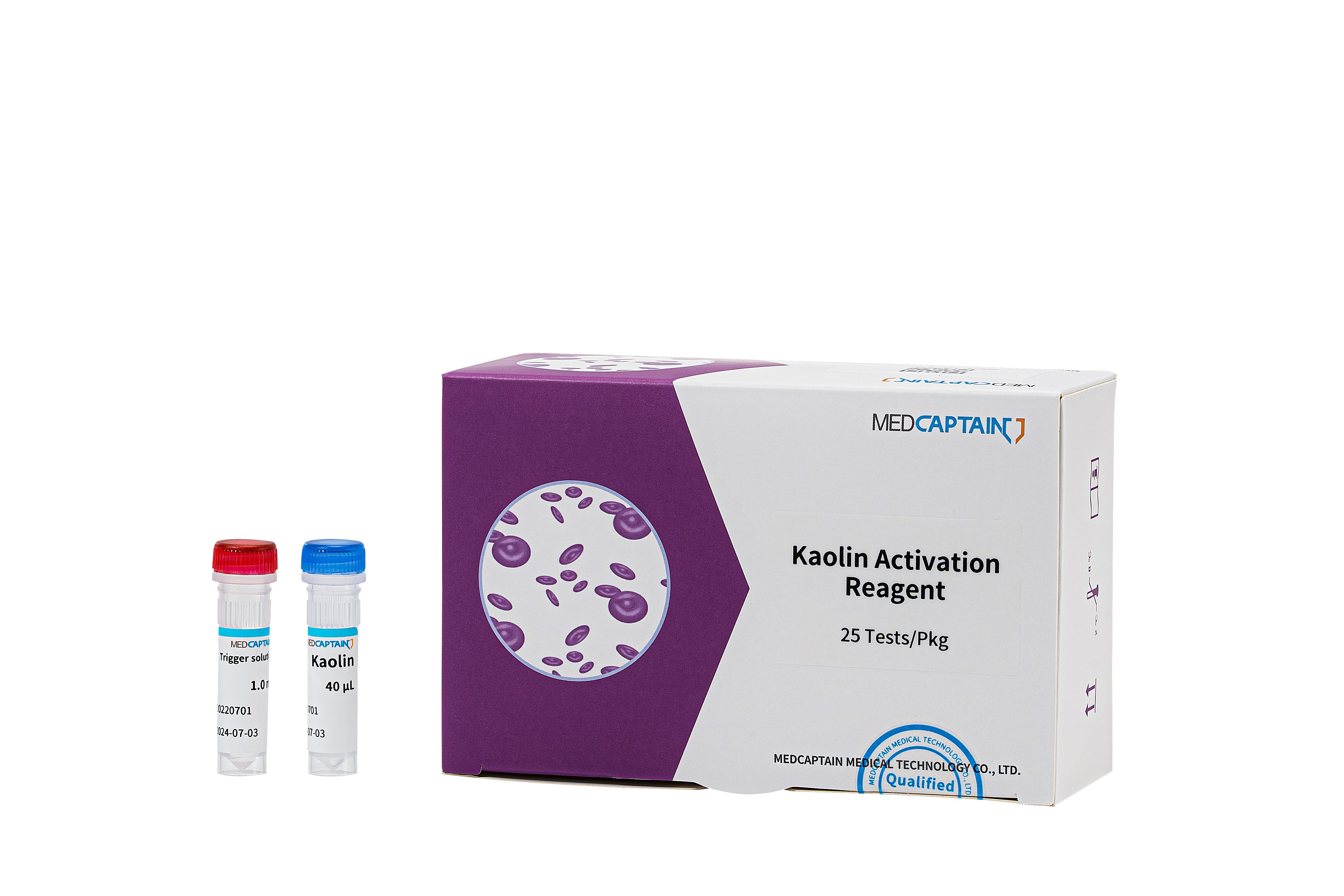 Kaolin Activation Reagent (Kaolin) 25 Test por kit